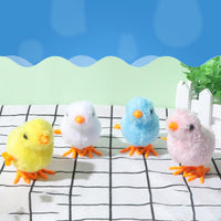Jumping Chicken Wind up Clockwork Flipping Animal 2Pcs